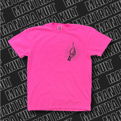 May The Bridges I Burn Light The Way  Tee  - Pink