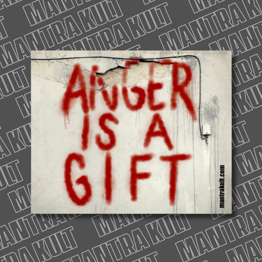 Anger Is A Gift Sticker