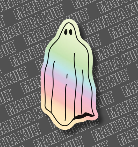 Holographic Ghost Sticker